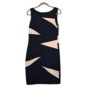 Rabbit Rabbit Rabbit Sleeveless Black and White Neutral Dress Size 10